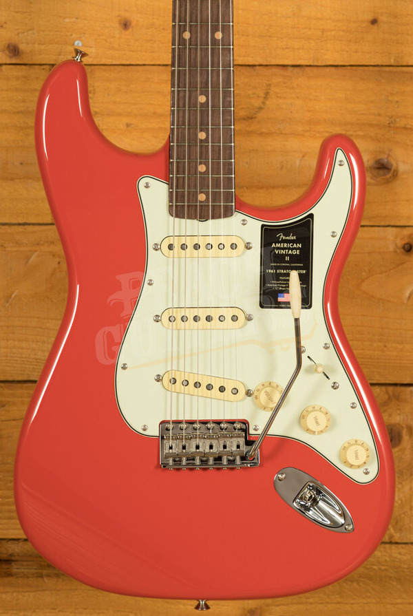Fender American Vintage II 1961 Stratocaster | Rosewood - Fiesta Red