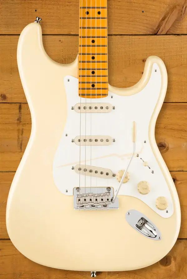 Fender Lincoln Brewster Stratocaster - Maple - Olympic Pearl