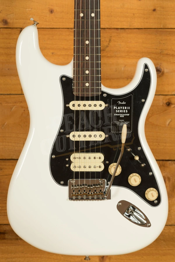Fender Player II Stratocaster HSS - Rosewood - Polar White