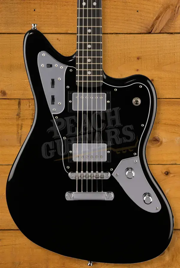 Fender Limited Edition Player Fusion Jaguar Baritone - Ebony - Black