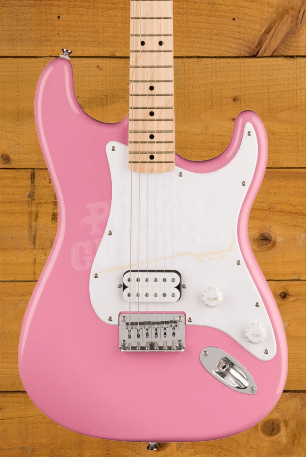Squier Sonic Stratocaster HT H - Maple - Flash Pink