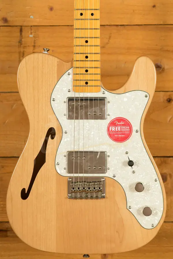 Squier Classic Vibe '70s Telecaster Thinline | Maple - Natural