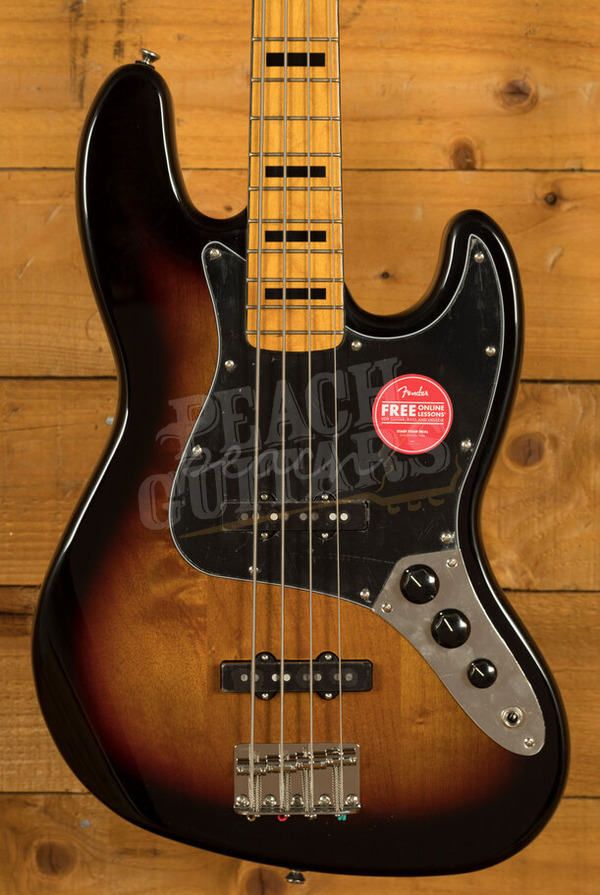 Squier Classic Vibe '70s Jazz Bass | Maple - 3-Colour Sunburst