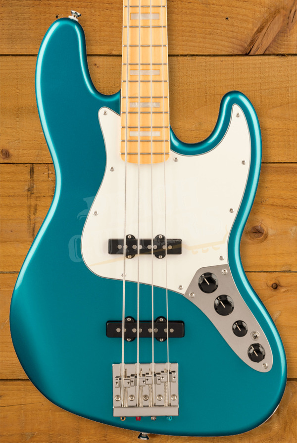 Squier Classic Vibe Active '70s Jazz Bass - Maple - Ocean Turquoise