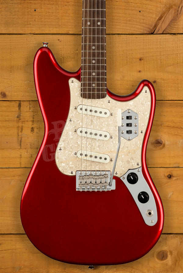 Squier Paranormal Cyclone | Laurel - Candy Apple Red