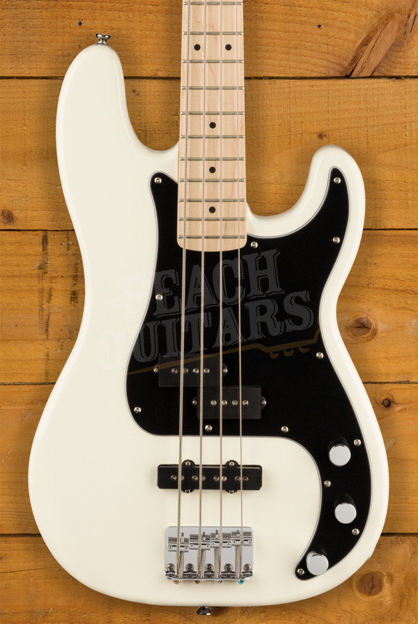 Squier Affinity Precision Bass PJ | Maple - Olympic White