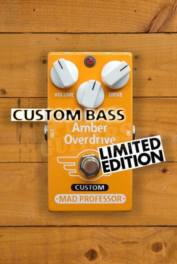Mad Professor Amber Overdrive Custom for Bass (Limited Edition)