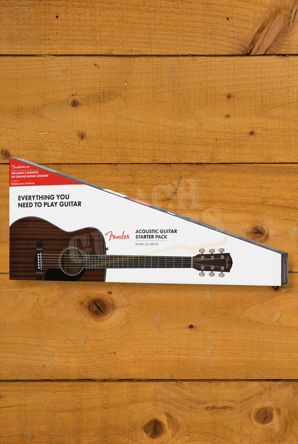 Fender CC-60S Concert Pack - All-Mahogany