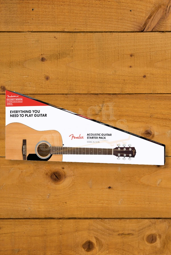 Fender FA-115 Dreadnought Pack - Natural
