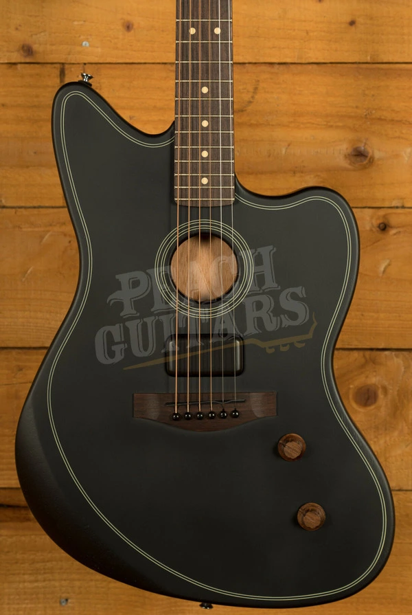 ギター Acoustasonic Standard Jazzmaster (Black) Amazon.com: Fender Acoustasonic Standard Jazzmaster Acoustic