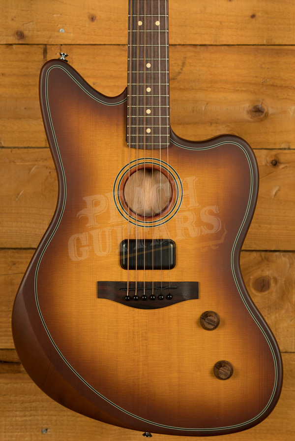 Fender Acoustasonic Standard Jazzmaster Honey Burst