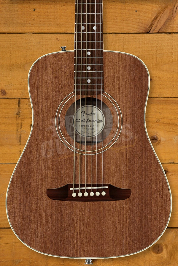 Fender California Standard Redondo Mini - Natural Sapele