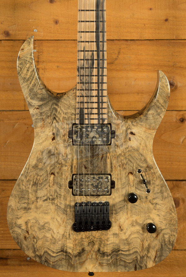 Mayones Duvell Elite 6 Master Grade Buckeye Burl Top Gloss w/Pale Moon Ebony Fingerboard *Used*