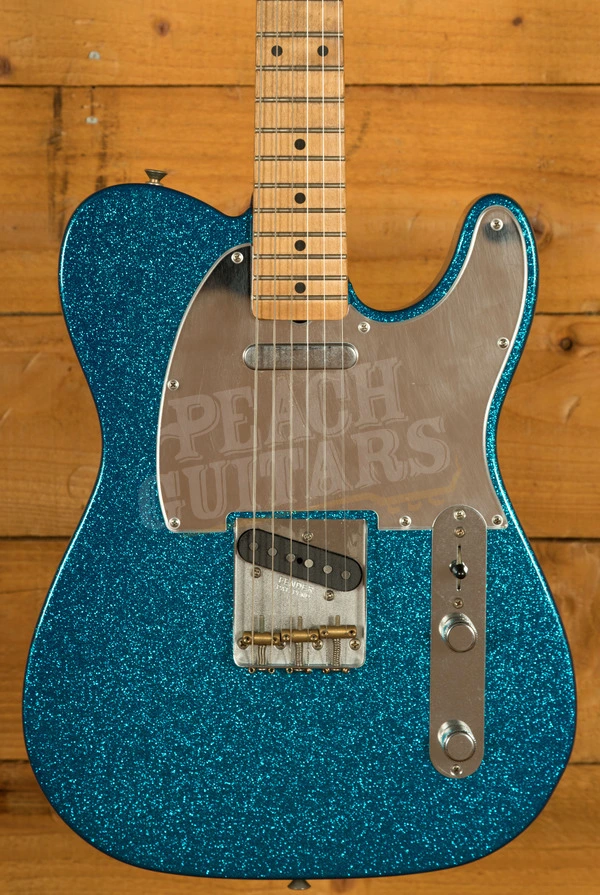 Fender J Mascis Telecaster - Maple - Bottle Rocket Blue Flake