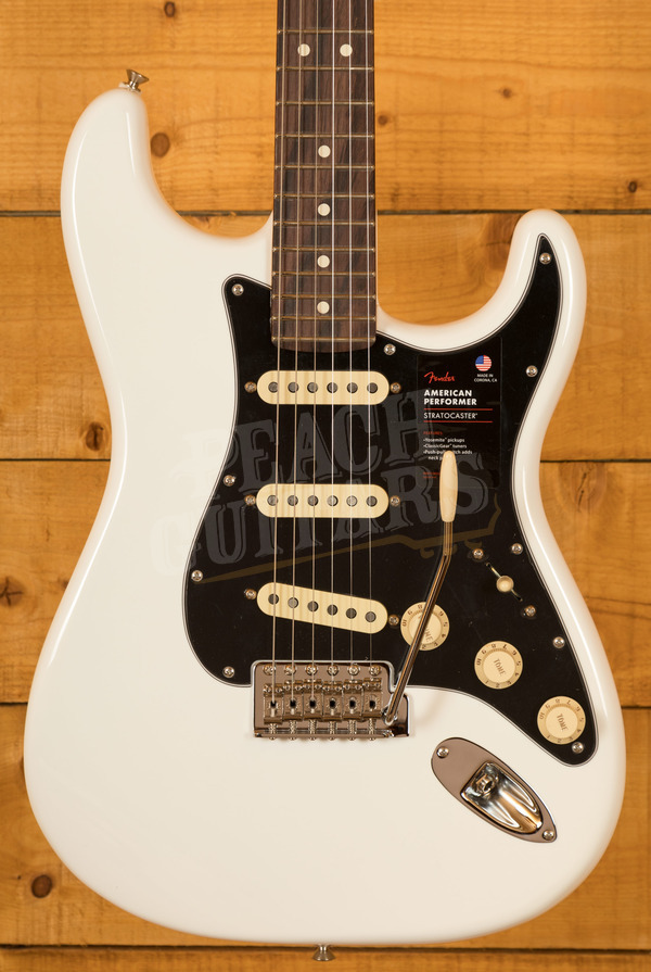 Fender American Performer Stratocaster | Rosewood - Arctic White