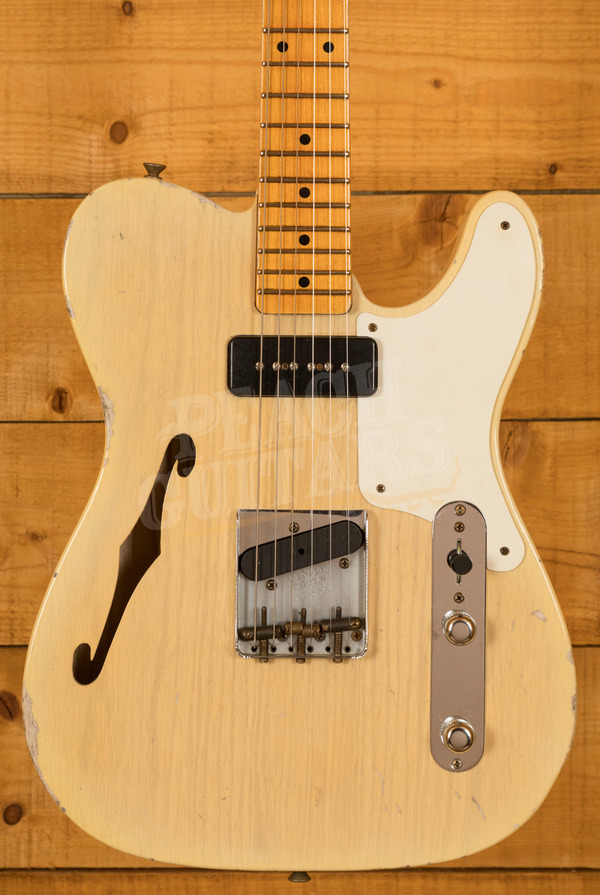 Fender Custom Shop Limited P90 Tele Relic Thinline Natural
