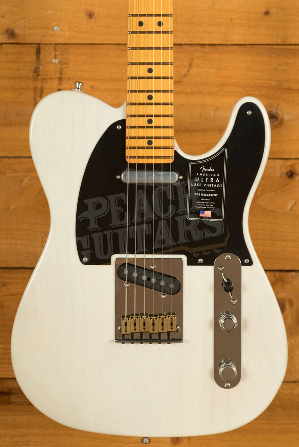 Fender American Ultra Luxe Vintage '50s Telecaster - Maple - White Blonde