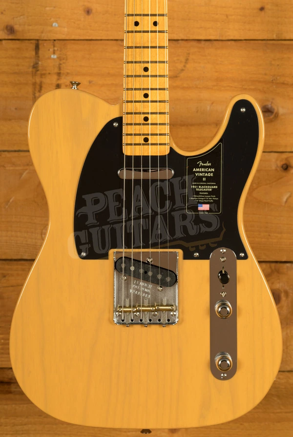 Fender American Vintage II 1951 Telecaster - Maple - Butterscotch Blonde