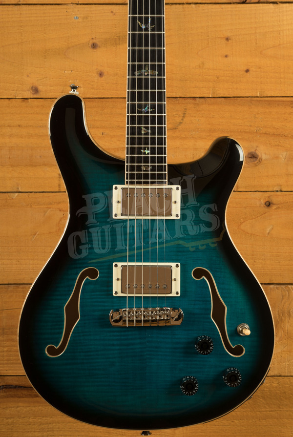 PRS SE Hollowbody II Piezo | Peacock Blue Burst *B Stock* 