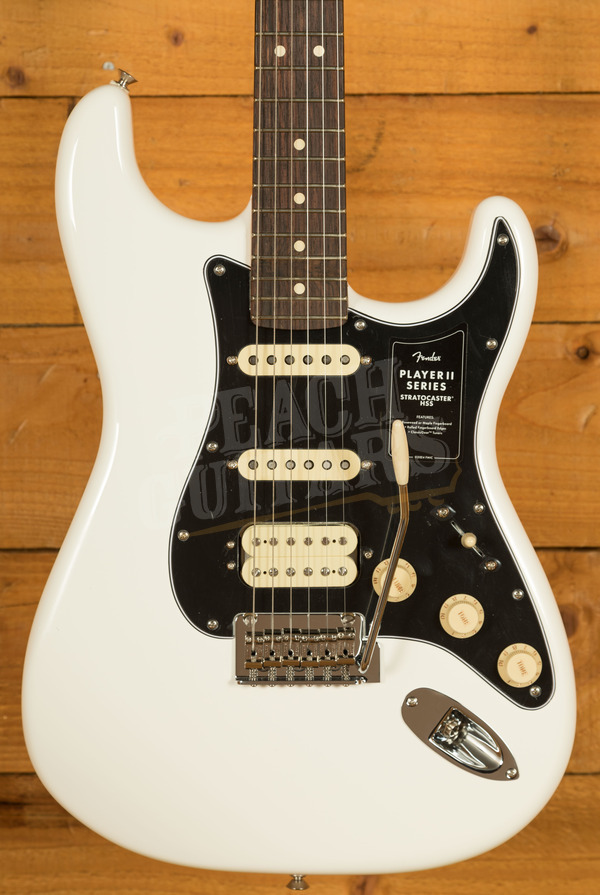Fender Player II Stratocaster HSS Rosewood Polar White