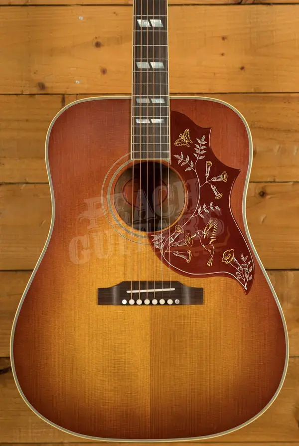 Gibson 1960 Hummingbird Fixed Bridge Heritage Cherry Sunburst