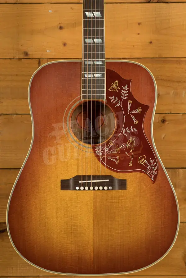 Gibson 1960 Hummingbird Fixed Bridge Heritage Cherry Sunburst