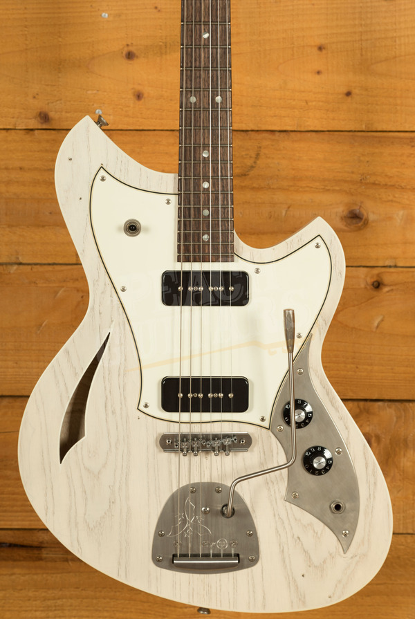 Novo Nucleus Miris J | Mary Kaye White - Parchment Pickguard