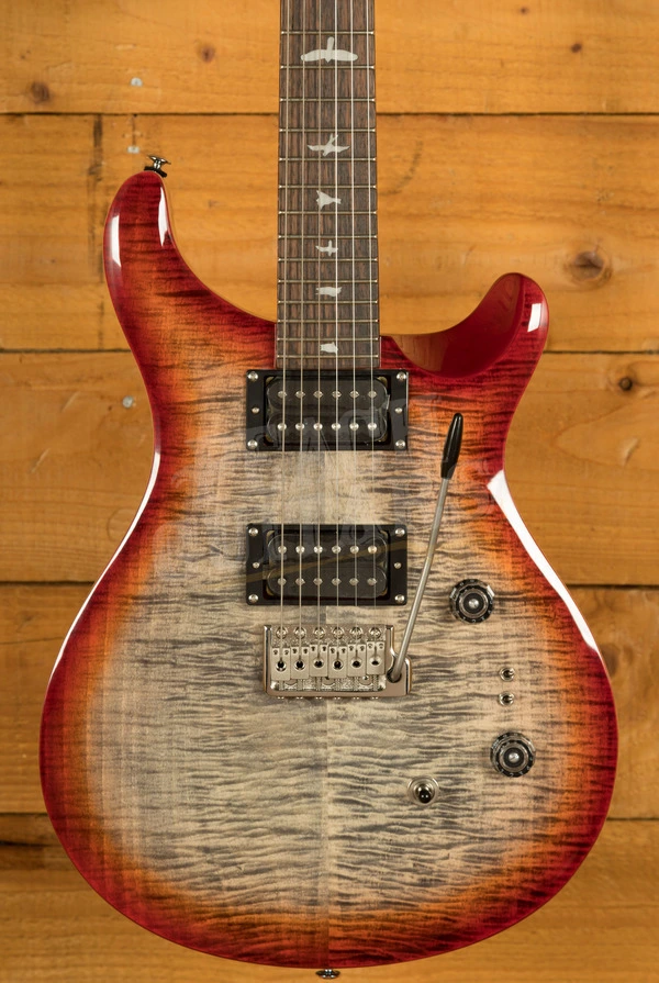 PRS SE Custom | Custom 24-08 - Charcoal Cherry Burst