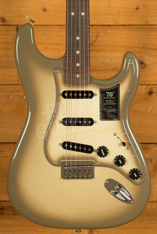 Fender 70th Anniversary Vintera II Stratocaster - Rosewood - Antigua