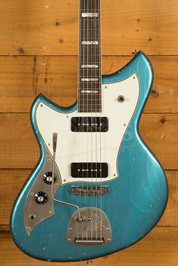 Novo Custom Series Left-Handed Serus J | Lake Placid Blue