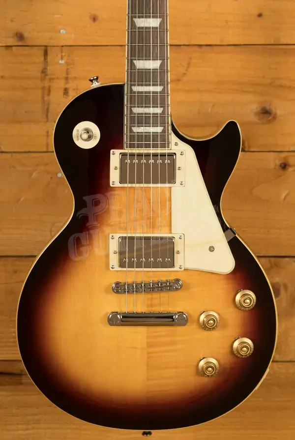 Epiphone Les Paul Standard 50s Figured | Bourbon Burst w/Gigbag