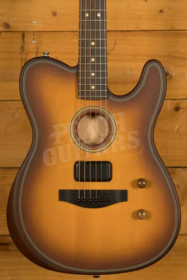 Fender Acoustasonic Standard Telecaster - Rosewood - Honey Burst