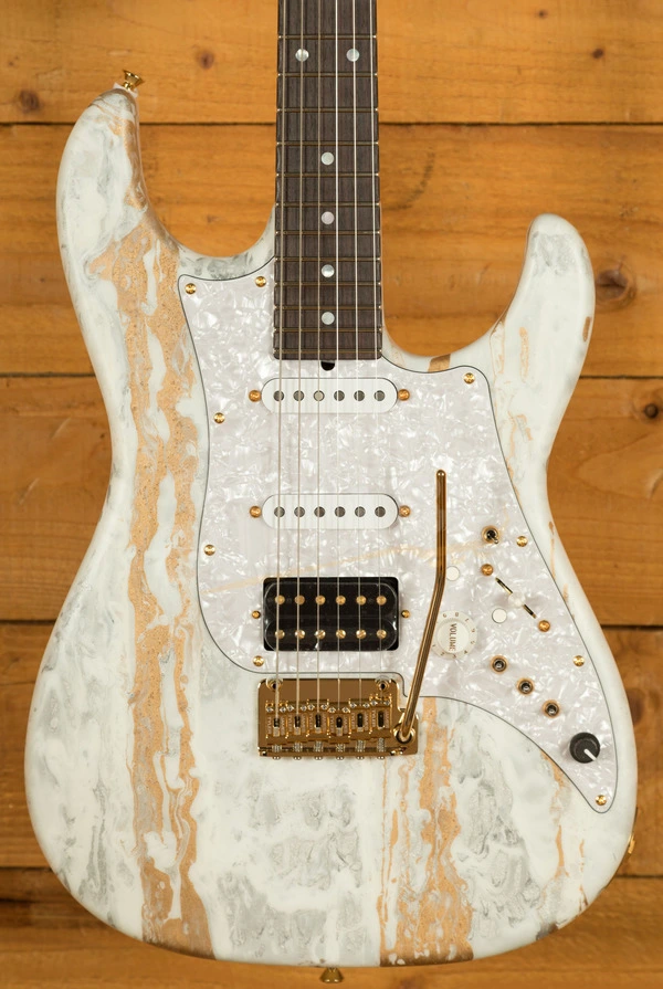 James Tyler Guitars | Studio Elite - White Shmear with Gold Hardware