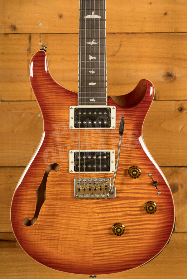 PRS SE Custom | Custom 24 Semi-Hollow Piezo - Vintage Sunburst