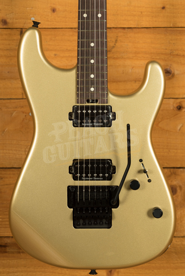 Charvel Pro-Mod San Dimas Style 1 HH FR RW Pharaohs Gold