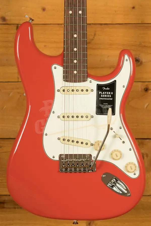 Fender Player II Stratocaster - Rosewood - Coral Red