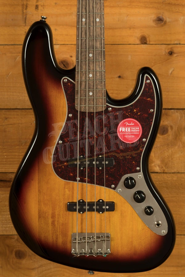 Squier Classic Vibe '60s Jazz Bass | Laurel - 3-Colour Sunburst