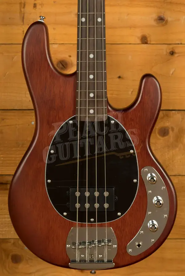 Sterling RAY4 SUB Series StingRay Bass - Walnut Satin