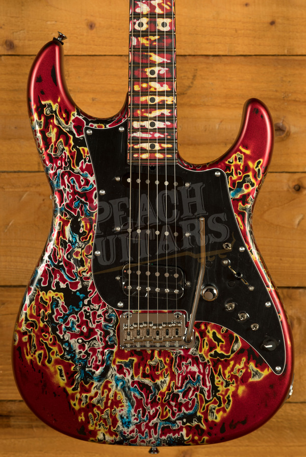 James Tyler Guitars | Studio Elite - Burning Water w/Faux Matching Neck & Fretboard