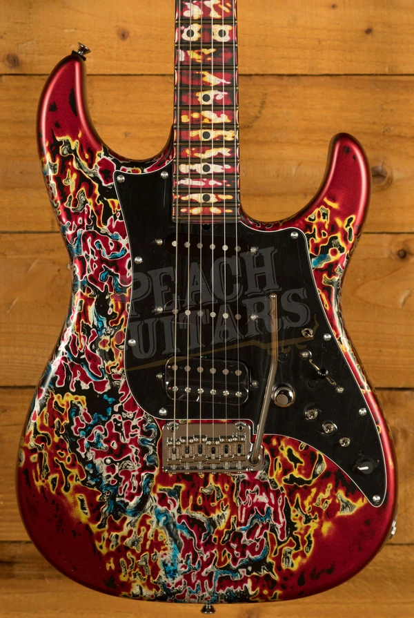 James Tyler Guitars | Studio Elite - Burning Water w/Faux Matching Neck & Fretboard