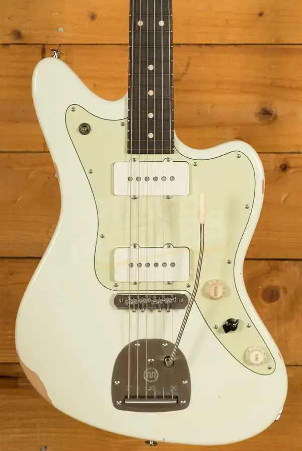 Suhr Classic JM Antique Funk Limited Edition Olympic White w/Mastery