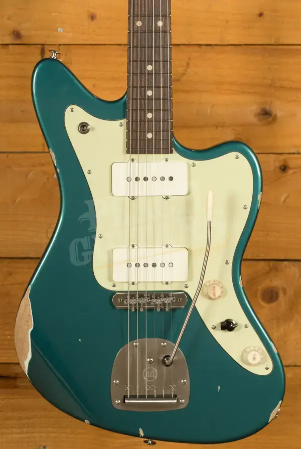 Suhr Classic JM Antique Funk Limited Edition Ocean Turquoise w/Mastery