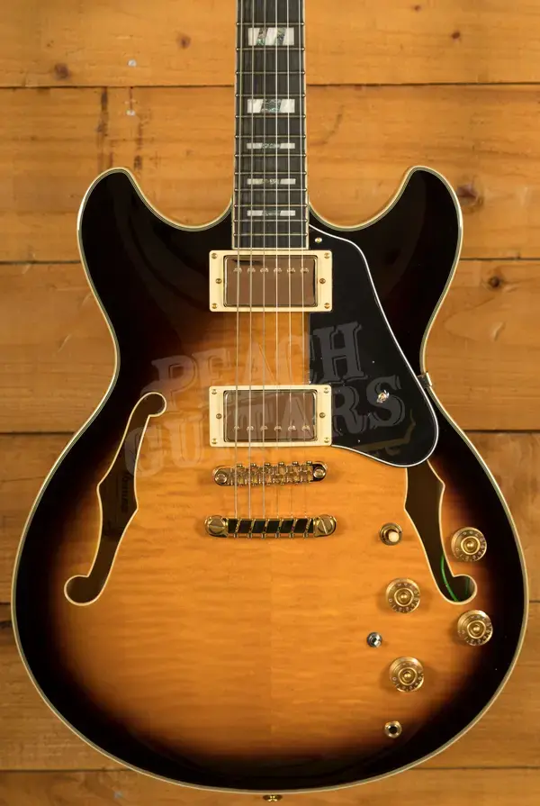 Ibanez Signature Models | JSM10 - John Scofield - Vintage Yellow Sunburst