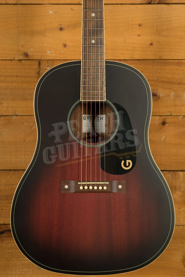 Gretsch Jim Dandy Dreadnought - Walnut - Deep Cherry Burst