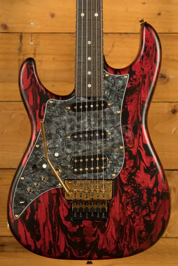 James Tyler Guitars | Studio Elite Left Handed - Candy Apple Red Shmear