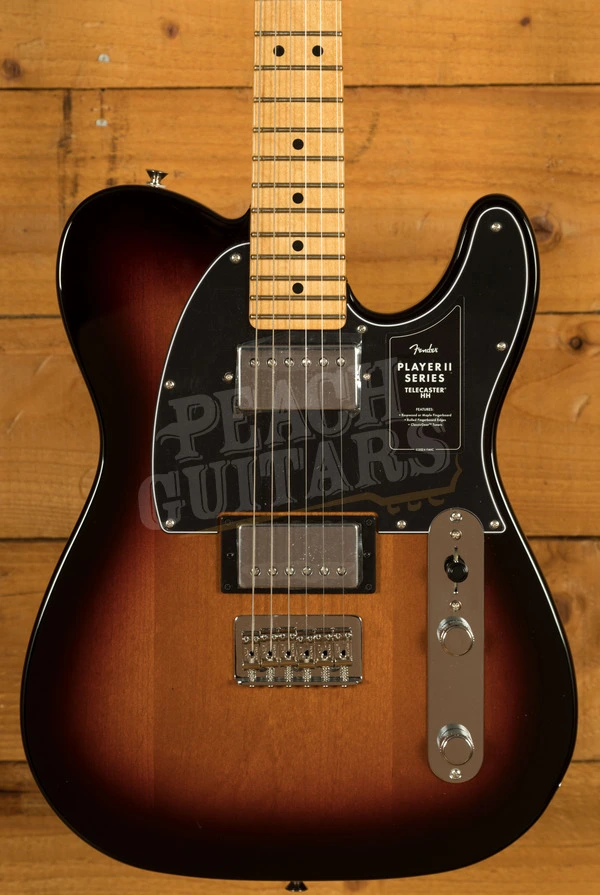 Fender Player II Telecaster HH - Maple - 3-Colour Sunburst