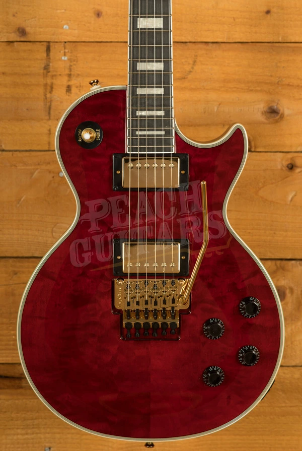 Epiphone Alex Lifeson Les Paul Custom Axcess | Ruby