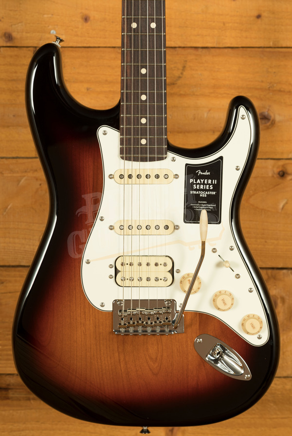 Fender Player II Stratocaster HSS Rosewood 3-Colour Sunburst