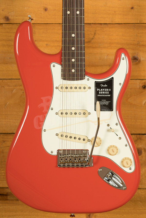 Fender Player II Stratocaster Rosewood Coral Red