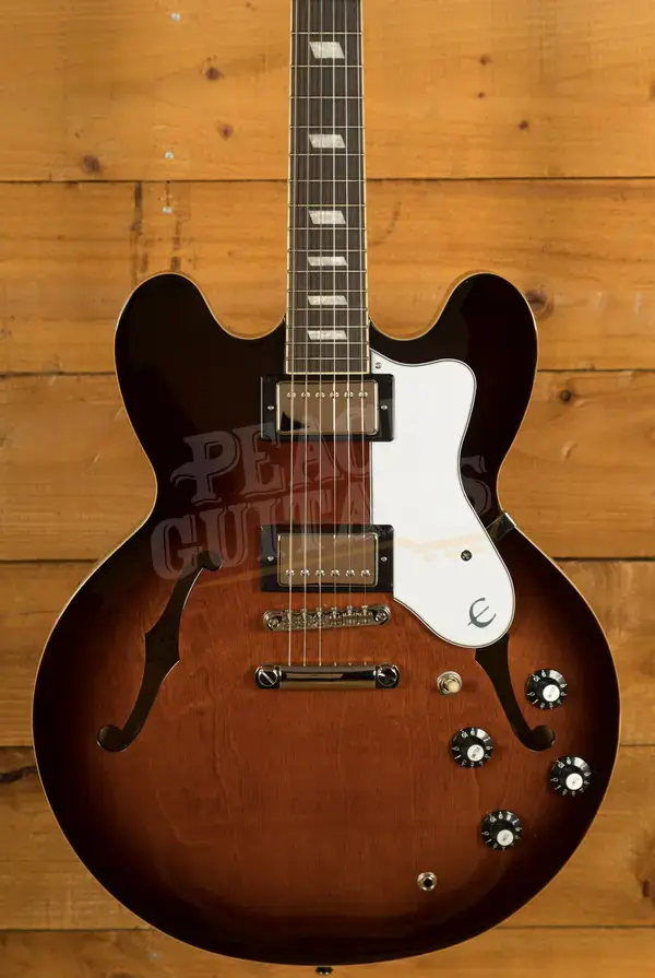 Epiphone Bonehead Riviera - Dark Tobacco Burst